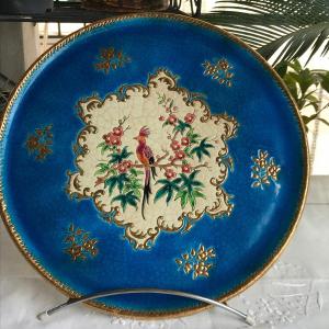 De Longwy Enamel Dish