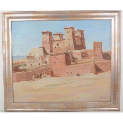 Kasbah De Tiffoultoute - Louis-anselme Grosdidier (1st Half Of The 20th Century)