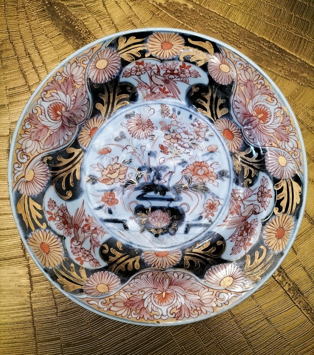 Arita Porcelain Plate Japan Edo Period-photo-2