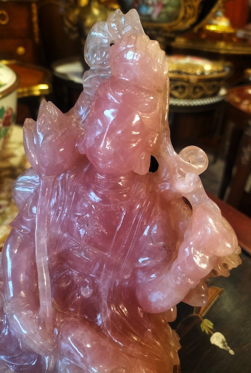 Kwanyin In Rose Quartz China-photo-3