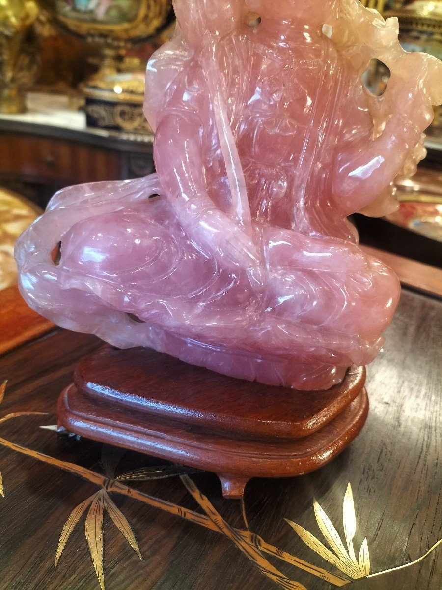 Kwanyin In Rose Quartz China-photo-4