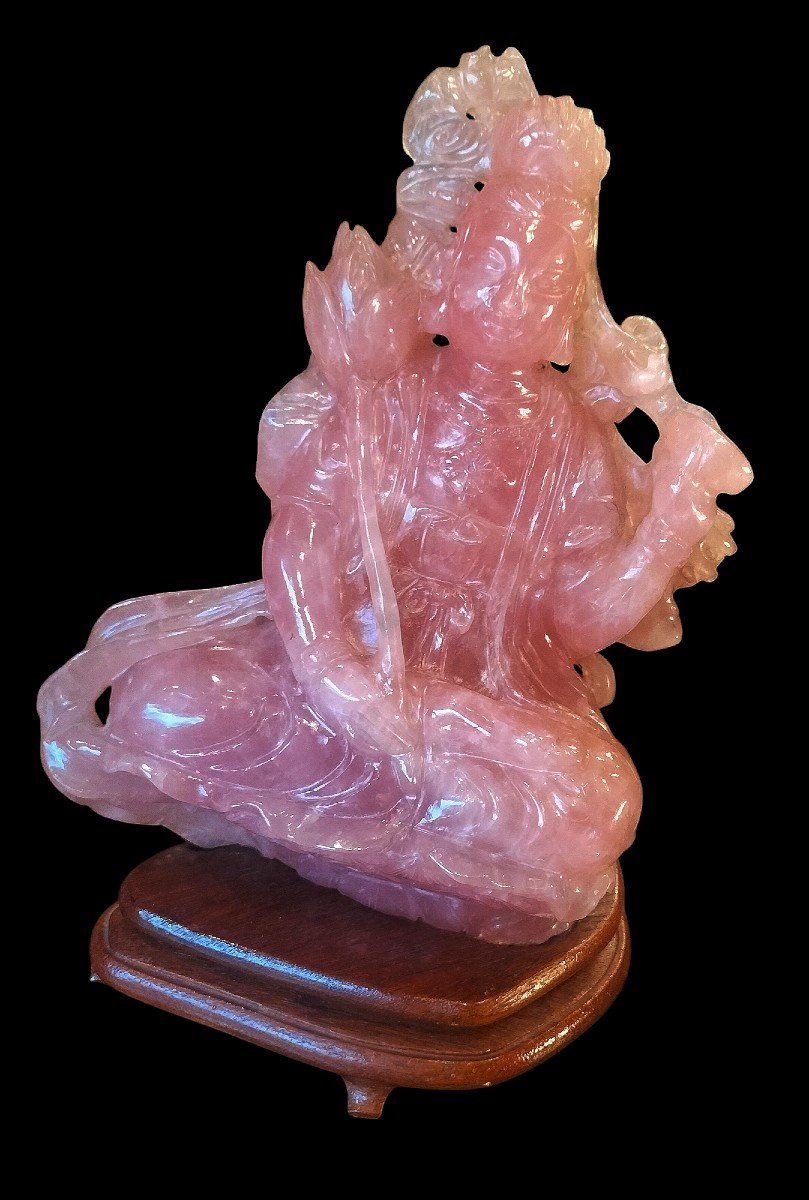 Kwanyin In Rose Quartz China-photo-6