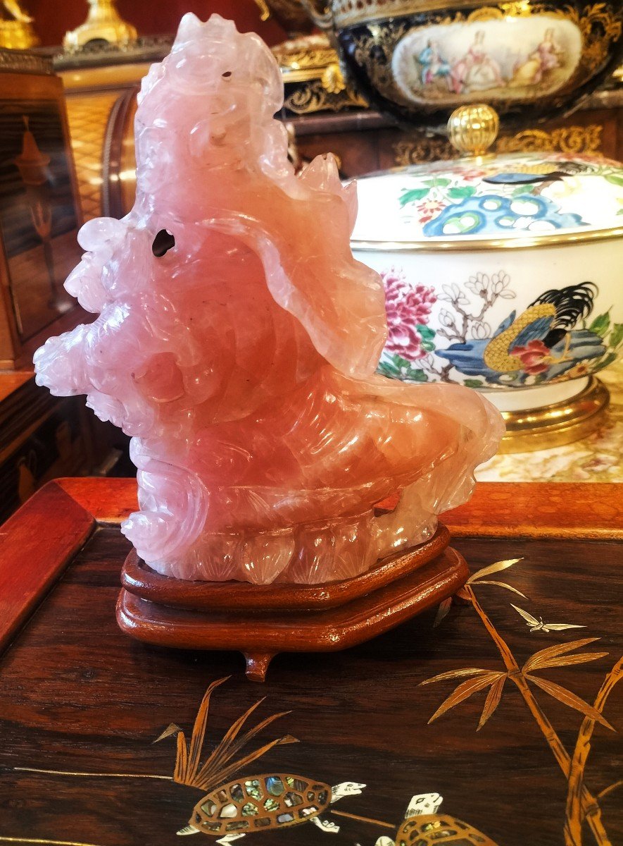 Kwanyin In Rose Quartz China-photo-7