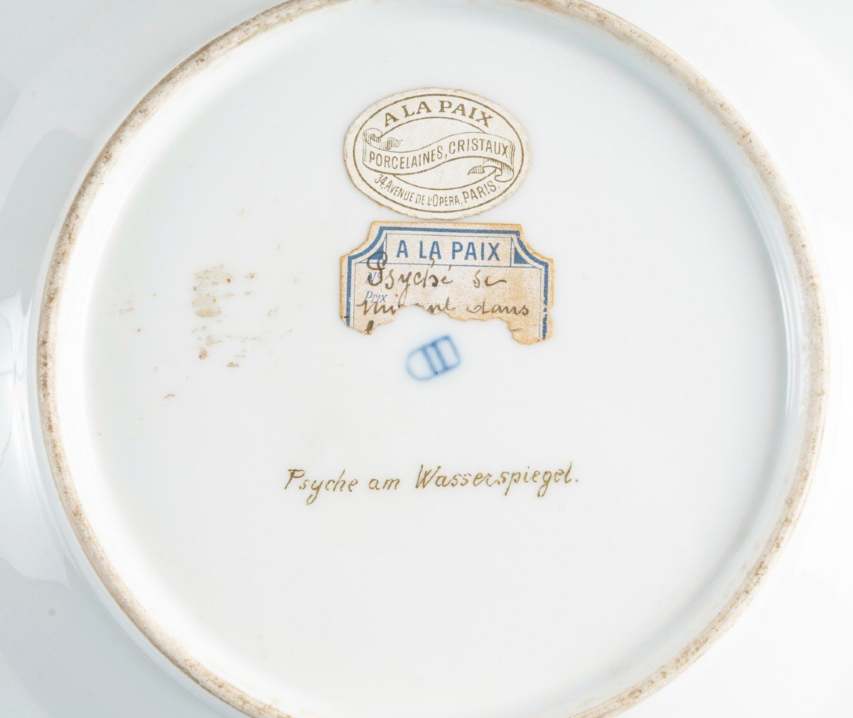 Assiette En Porcelaine De Vienne-photo-4