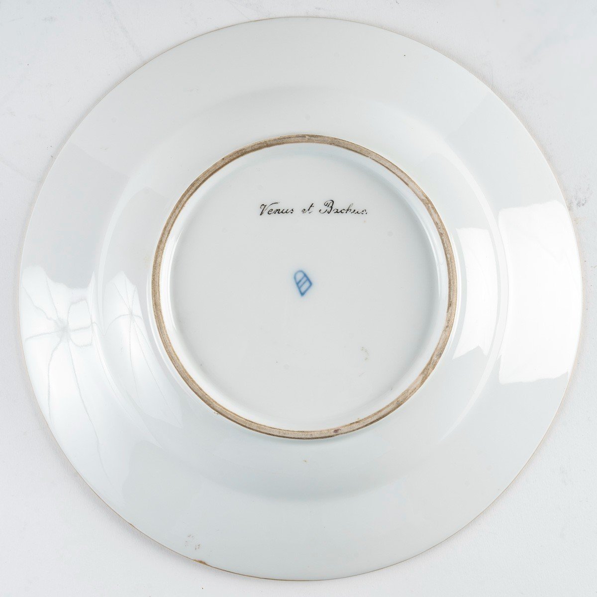 Assiette En Porcelaine De Vienne-photo-2