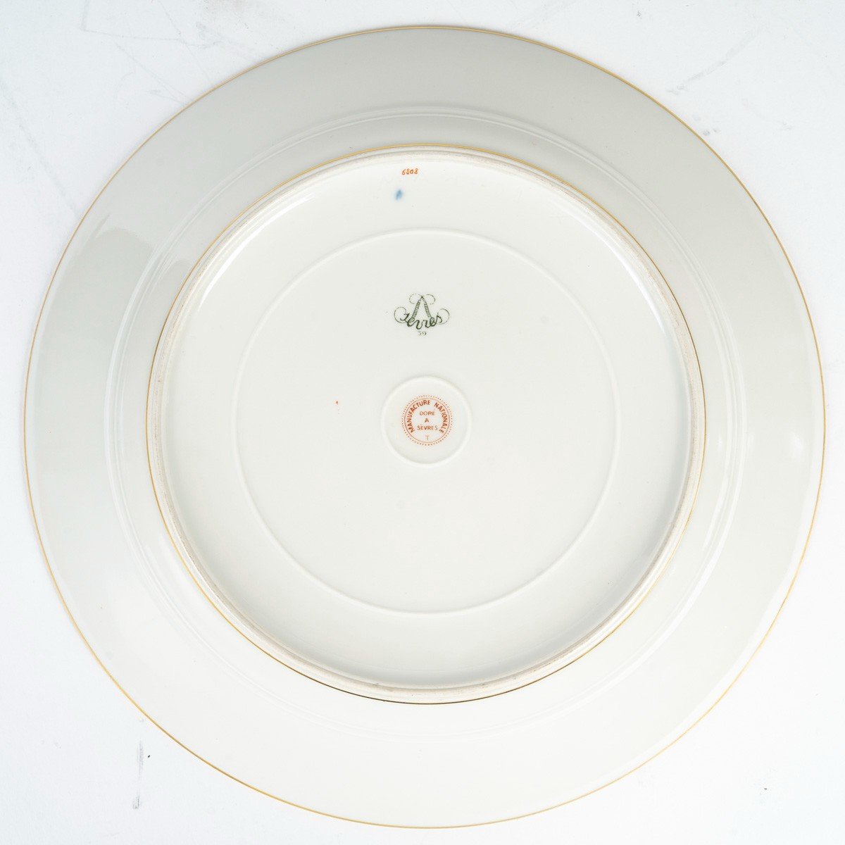 Assiette En Porcelaine De Sèvres -photo-2