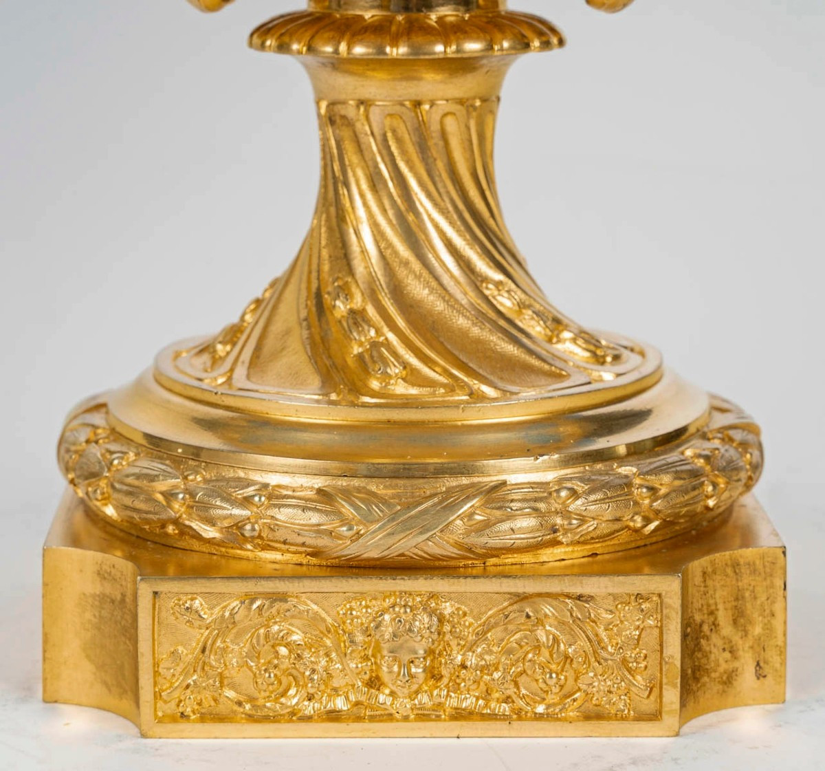 Importante Coupe En Porcelaine de Paris Et Bronze Doré époque Napoléon III -photo-5