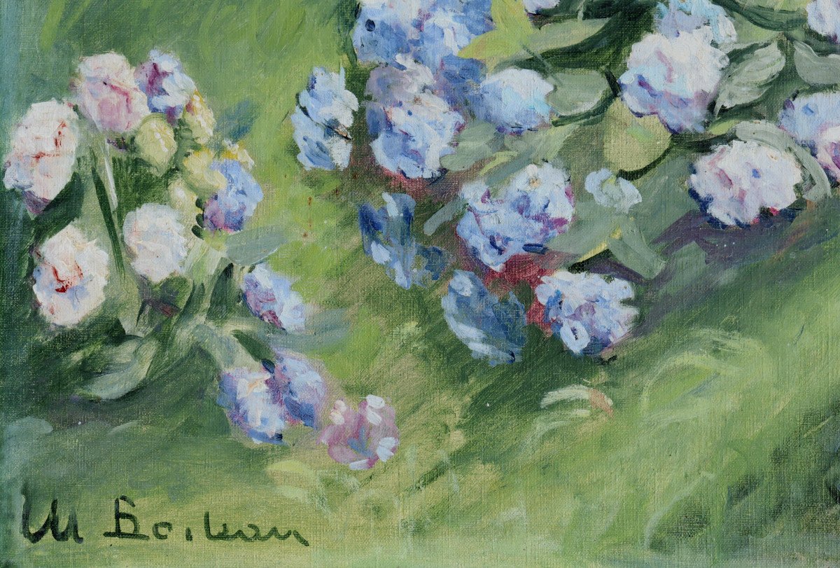 Marie-madeleine Boileau : "the Hydrangeas"-photo-4