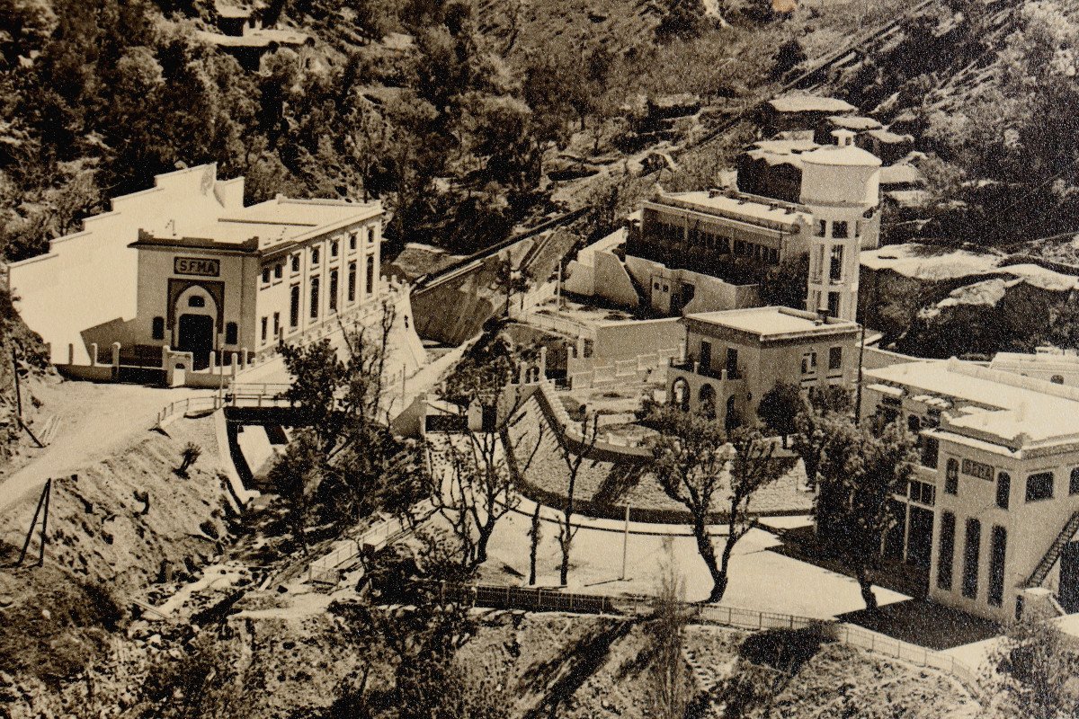 Henri Eichacker : “big Photo Of The Sfma Factory In Ain-tizert (algeria)”-photo-4
