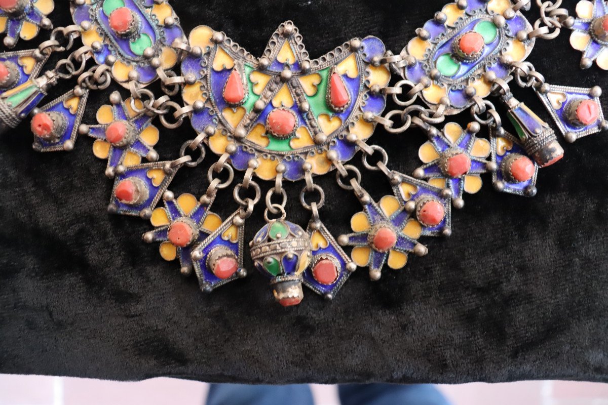 Maghreb : “large Ceremony Or Wedding Necklace”-photo-3