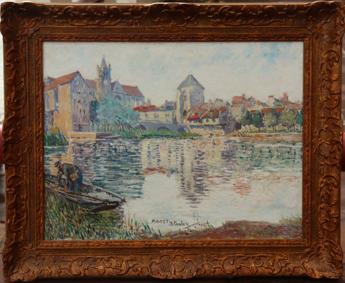 Stanley : "moret Sur Loing 1924"