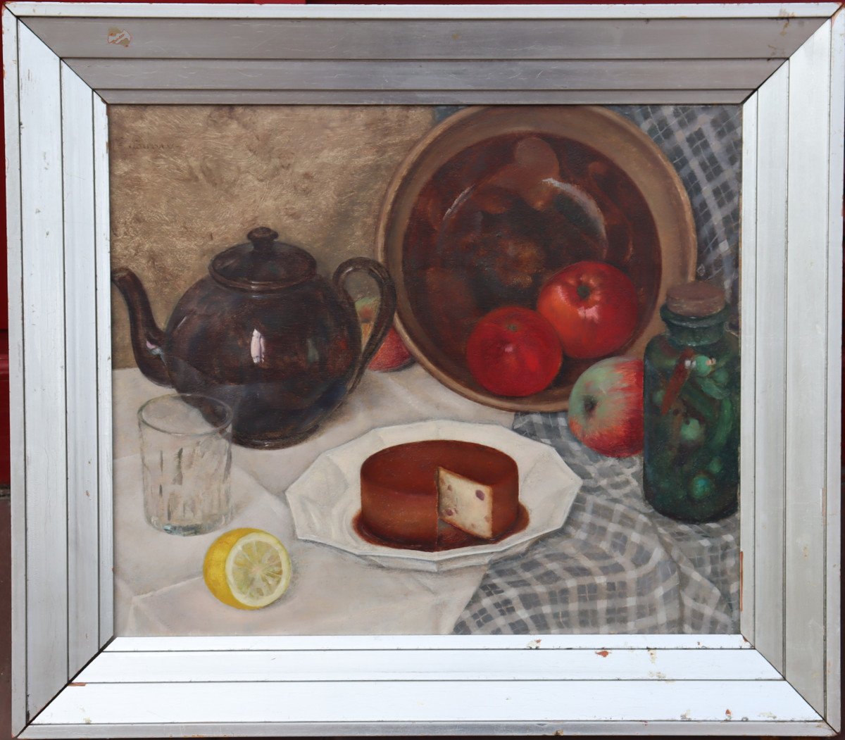 MAURICE SOUDAN : "NATURE MORTE AU GÂTEAU"