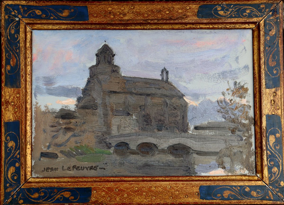 Jean Lefeuvre : "church In The Mist"