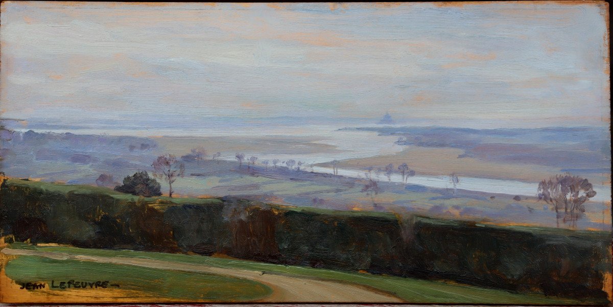 Jean Lefeuvre : "the Bay Of Mont Saint-michel"