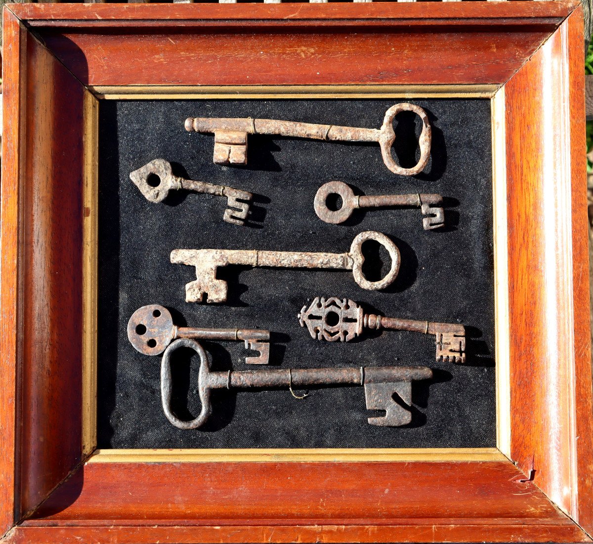 "charming Collection Of Old Keys"