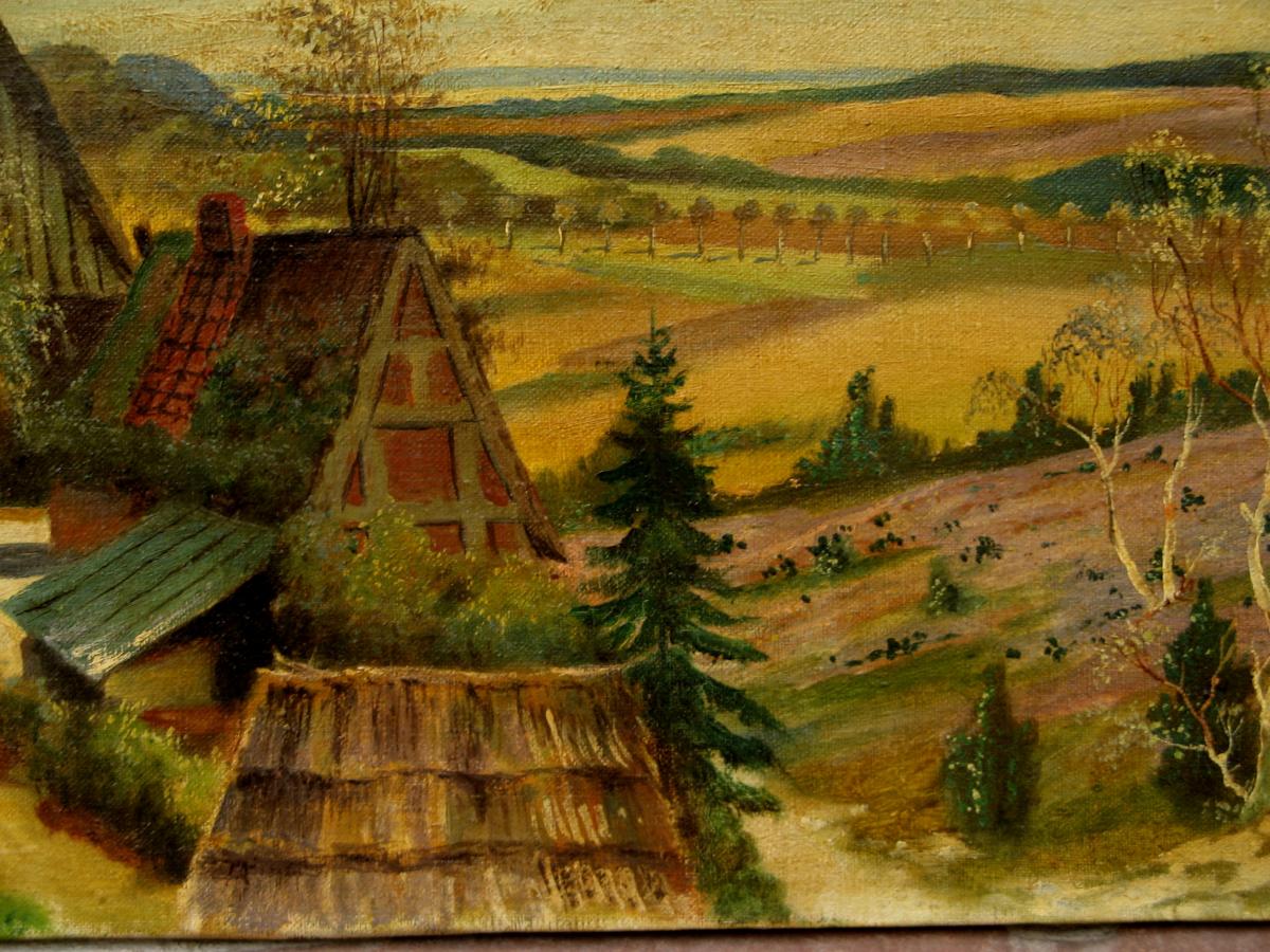 MÜTTERSEN : PAYSAGE ALLEMAND 1900-photo-1