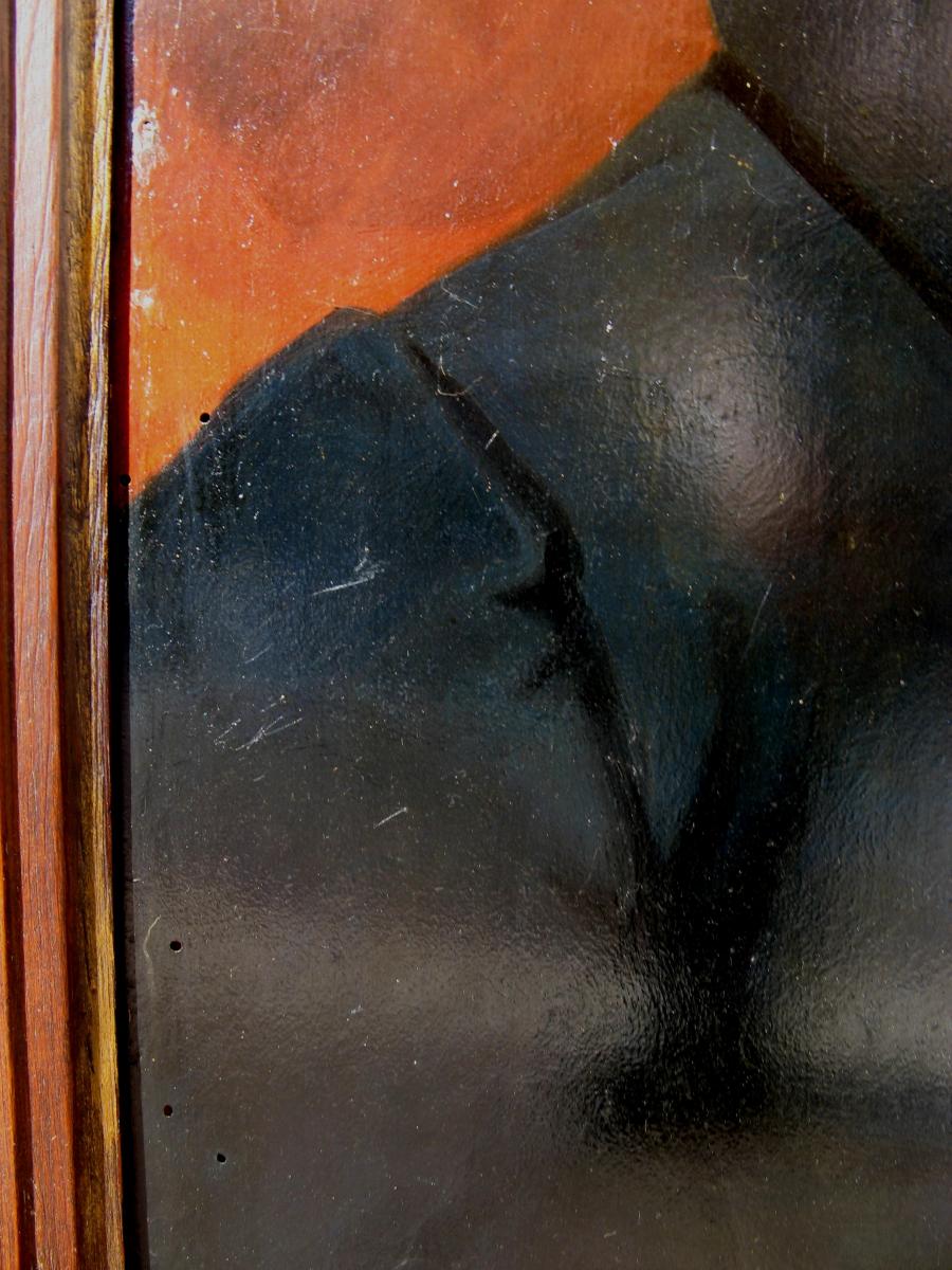 "GRAND PORTRAIT ANGLO-SAXON CIRCA 1820"-photo-4