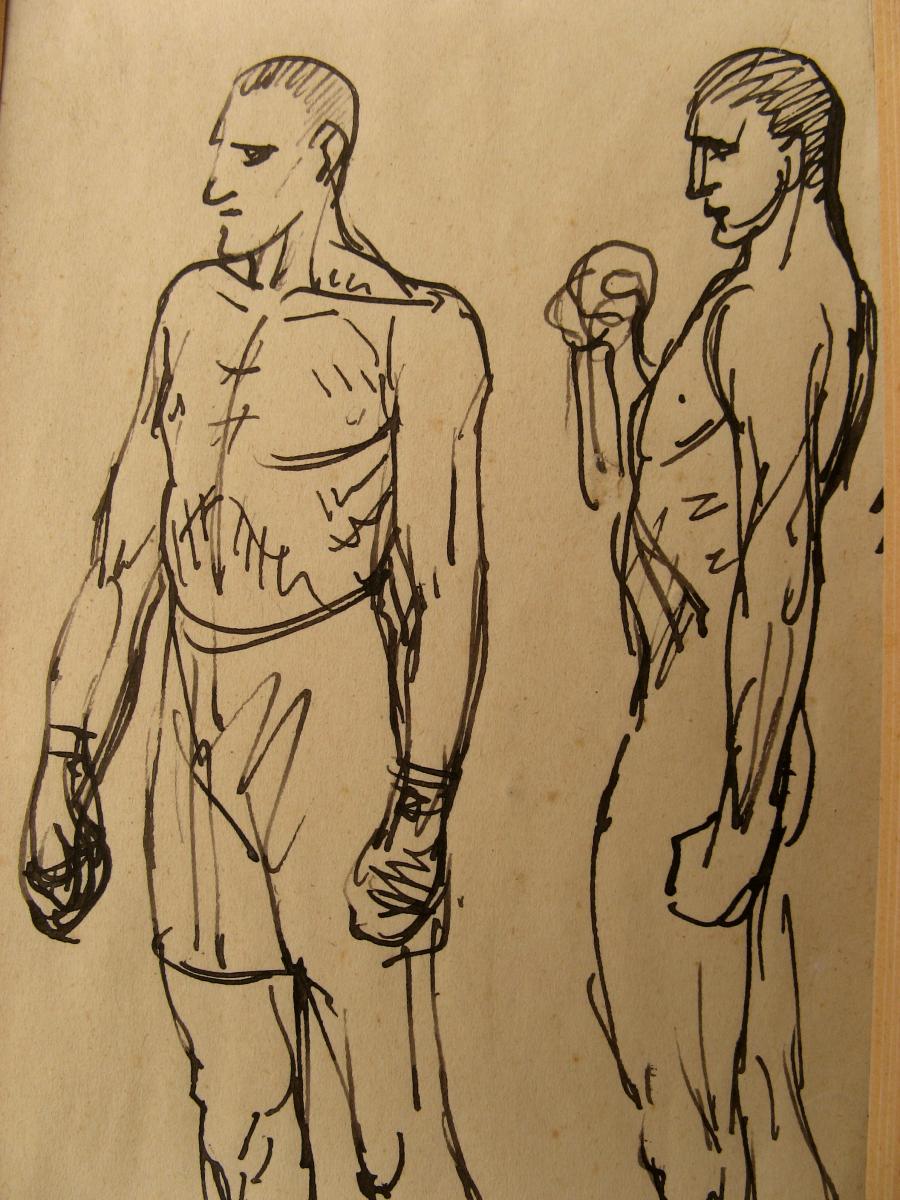 Steinlen : "the Boxers"-photo-4