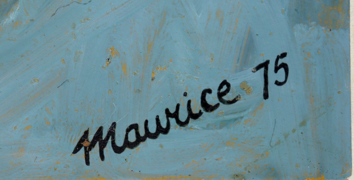 Maurice (xxth) IX : "the Face-plume 1975"-photo-4