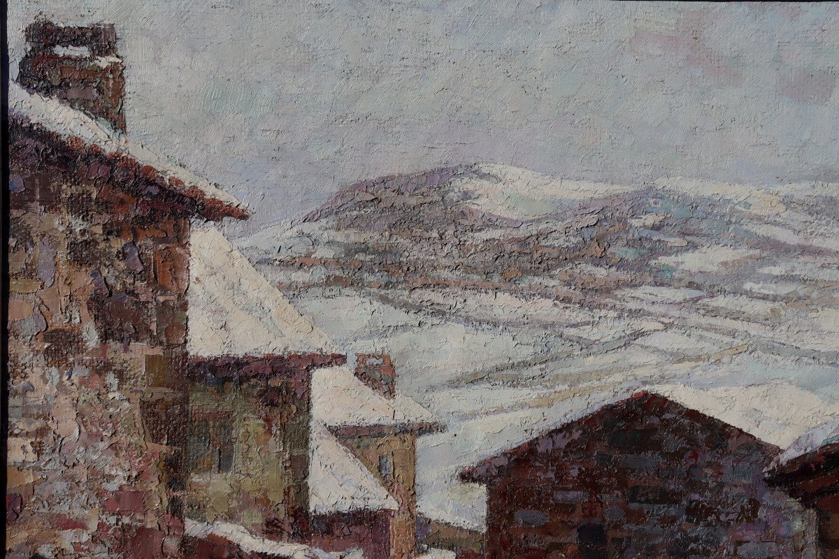 Gabriel Moiselet : "snow Effect At Polignac"-photo-3