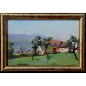 ADOLPHE FAUGERON : "SAINT-PIERRE D'ALBIGNY" 1916