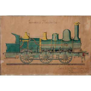 ACHILLE DE VARMONT : "LA LOCOMOTIVE"