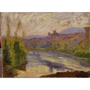 Andre Lagarrigue : “landscape Of The Lot In Autumn 1931”