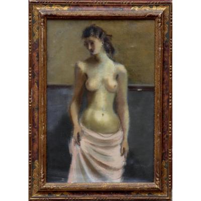 Nicolas Wacker : Nude (recto) Woman (verso)