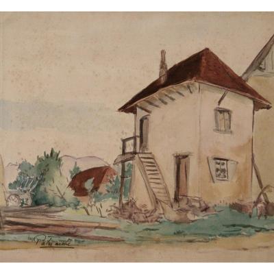 Gustave Patriarche : "farm In Saint-jean d'Avelanne"