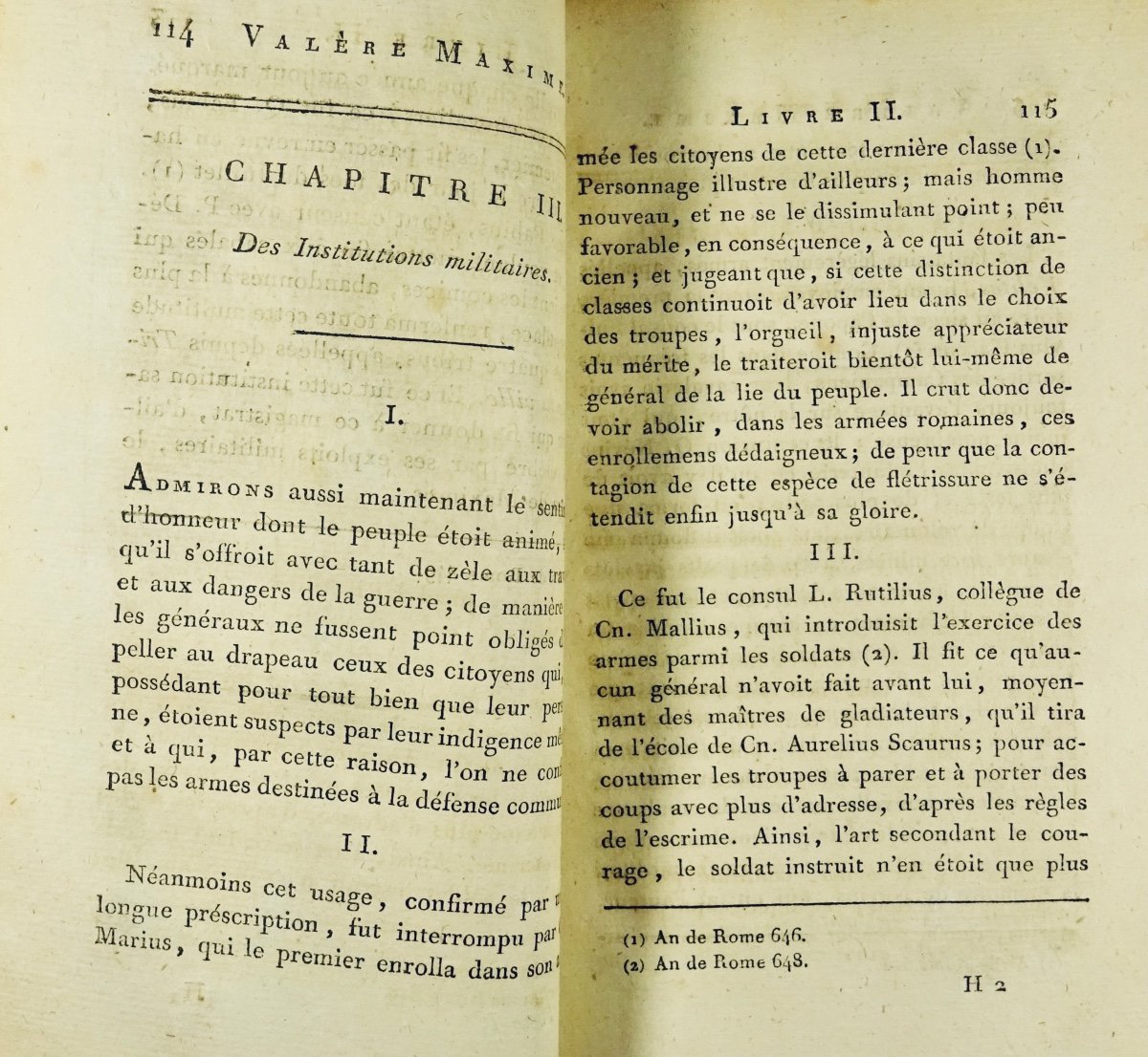 Maxime (valère) - Valère Maxime. From The Printing Press Hj Jansen Et Cie, Year IV (1796).-photo-5