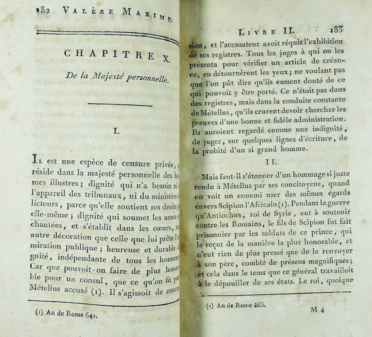 Maxime (valère) - Valère Maxime. From The Printing Press Hj Jansen Et Cie, Year IV (1796).-photo-6