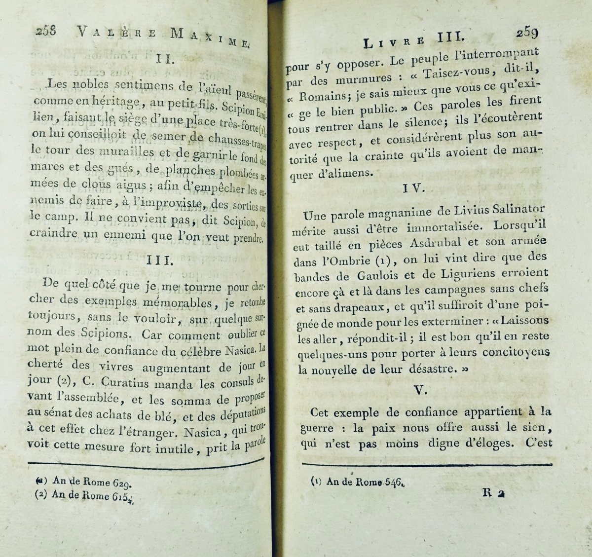 MAXIME (Valère) - Valère Maxime. De l'imprimerie H.J. Jansen et Cie, an IV (1796).-photo-7