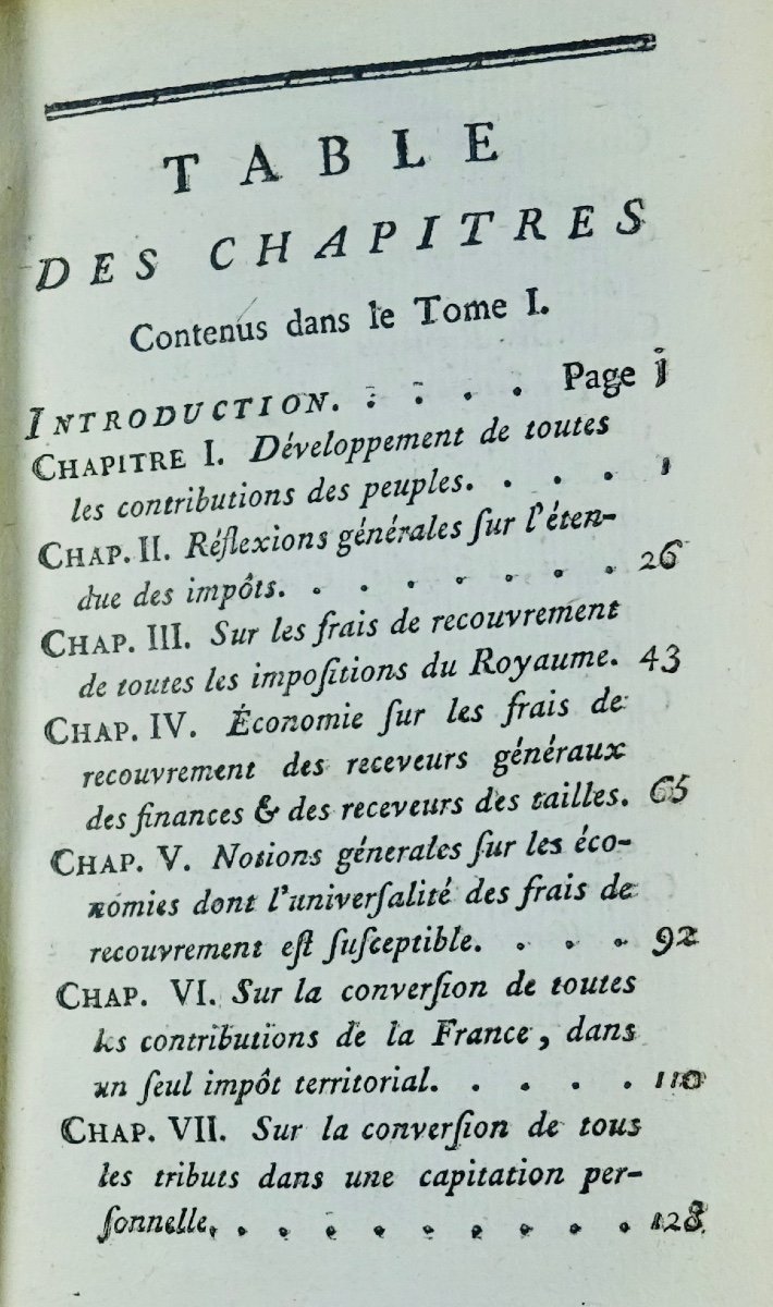 NECKER - De l'administration des finances de la France. 1785, reliure de l'époque.-photo-2