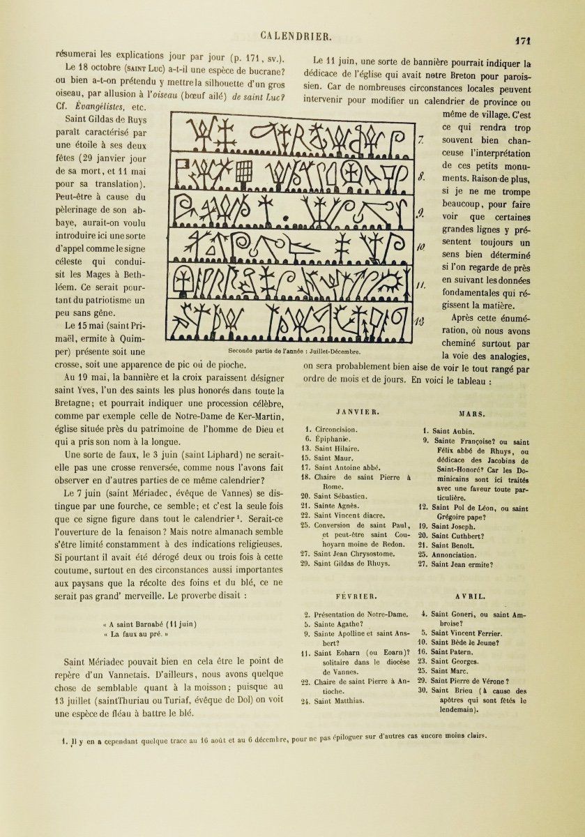 CAHIER - Caractéristique des saints dans l'art populaire. Culture et Civilisation, 1966.-photo-4