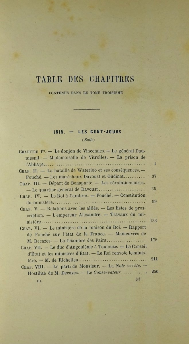 FORGUES (Eugène) - Mémoires et relations politiques du baron De Vitrolles. Bachelier, 1837.-photo-6