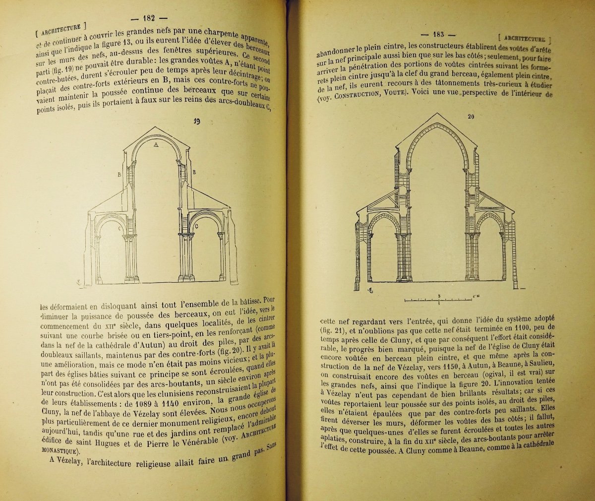 VIOLLET-LE-DUC - Dictionnaire raisonné de l'architecture française du XIème au XVIème siècle.-photo-2