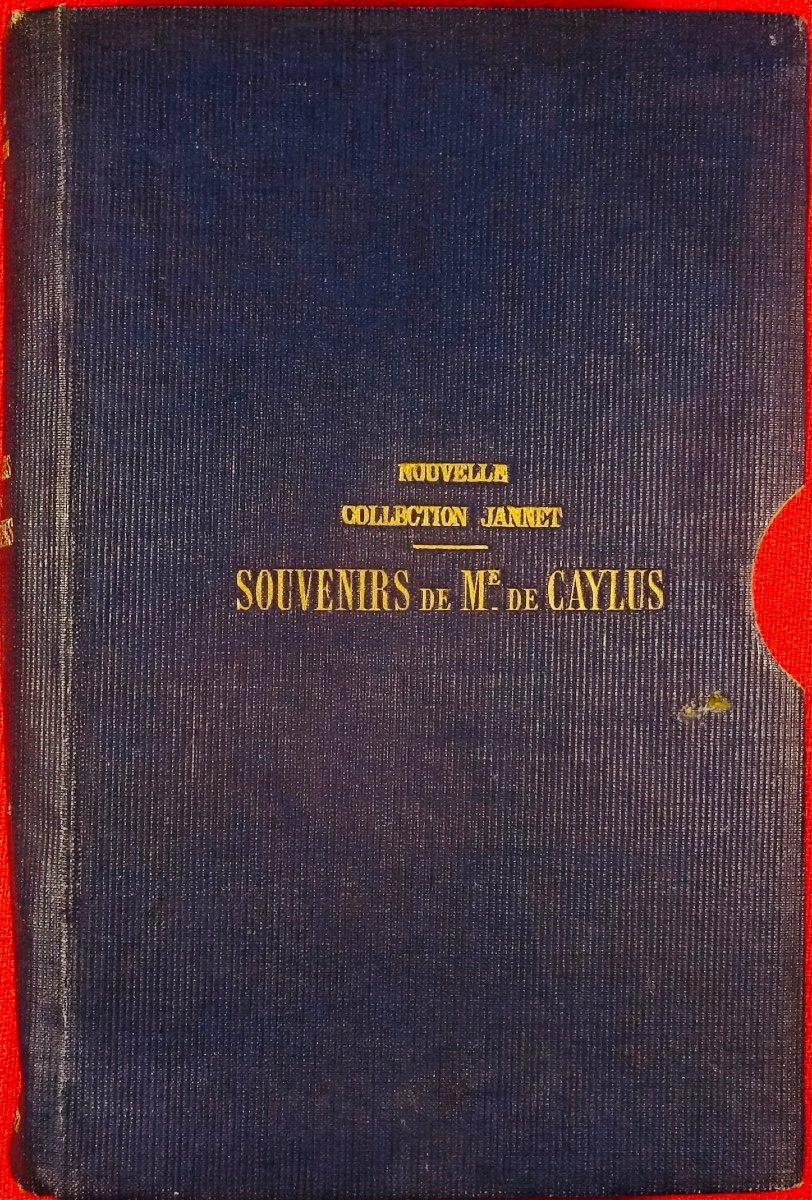 Caylus - Memories Of The Marquise De Caylus. Alphonse Lemerre, 1874.-photo-4