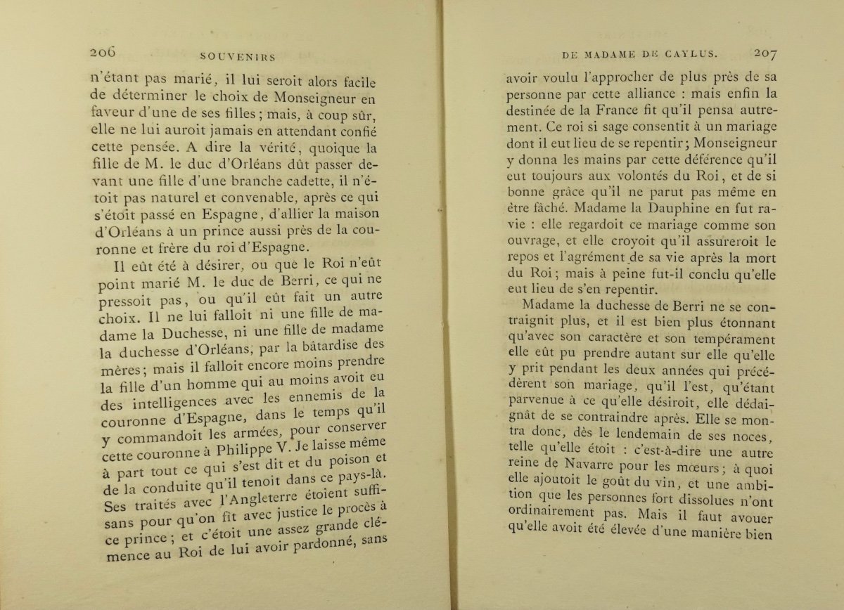 CAYLUS - Souvenirs de la marquise de Caylus. Alphonse Lemerre, 1874.-photo-8