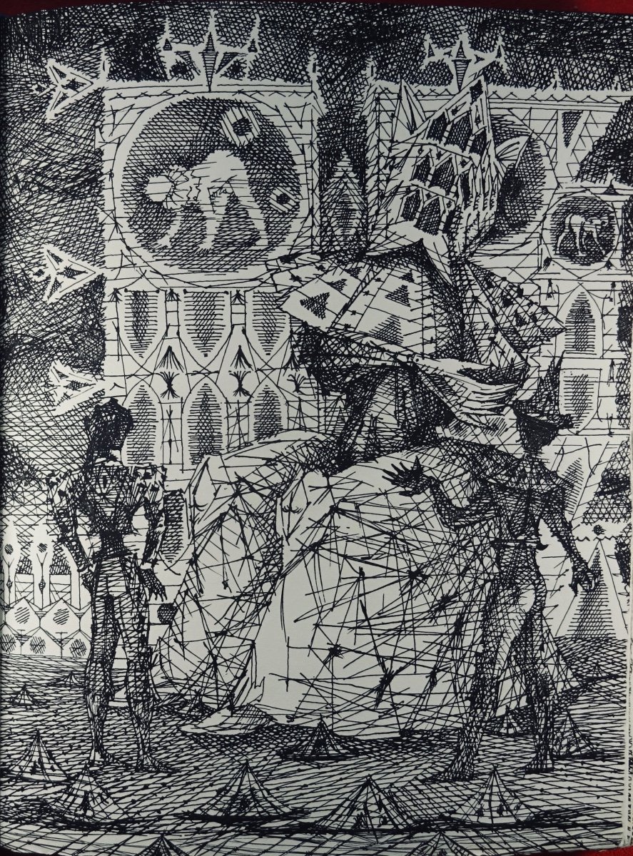 CYRANO DE BERGERAC - Voyage dans la lune.  Club du livre, 1971. Illustré par COUTAUD.-photo-8