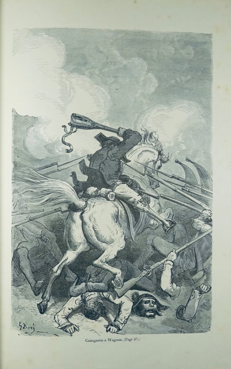 L'ÉPINE (Ernest) - Histoire de l'intrépide capitaine Castagnette. 1867. Illustré par DORÉ.-photo-7