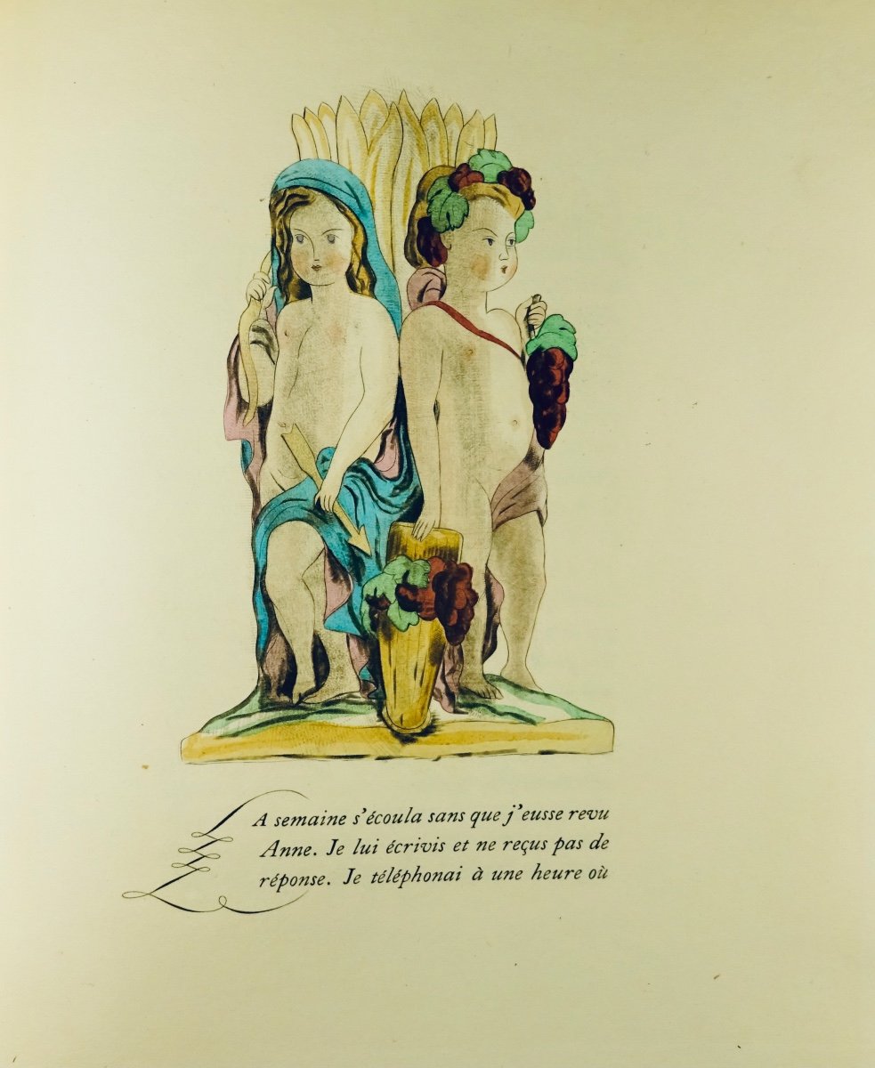 GIRAUDOUX (Jean) - Anne chez Simon. Éditions Émile-Paul Frères, 1926, illustré par DARAGNÈS.-photo-3