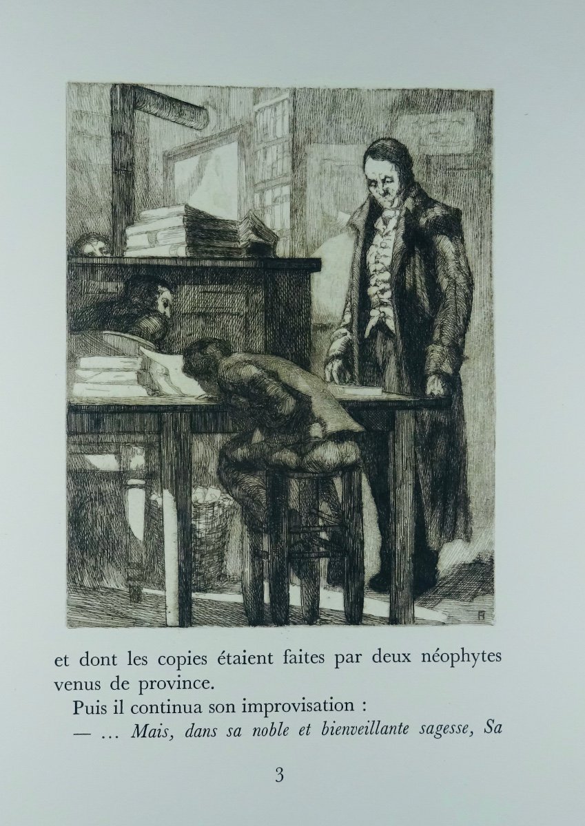 Balzac - Colonel Chabert. Georges Briffaut, 1929, Illustrated By Hertenberger.-photo-4