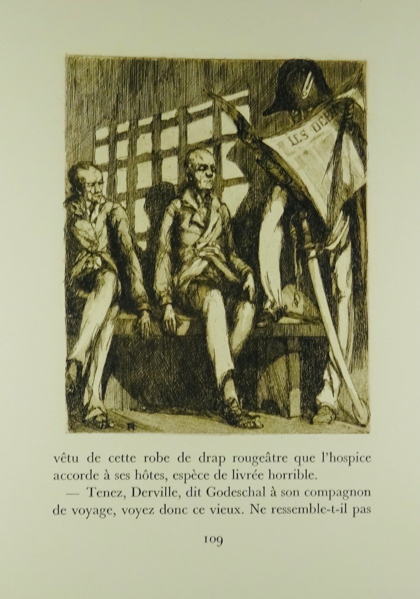 Balzac - Colonel Chabert. Georges Briffaut, 1929, Illustrated By Hertenberger.-photo-7