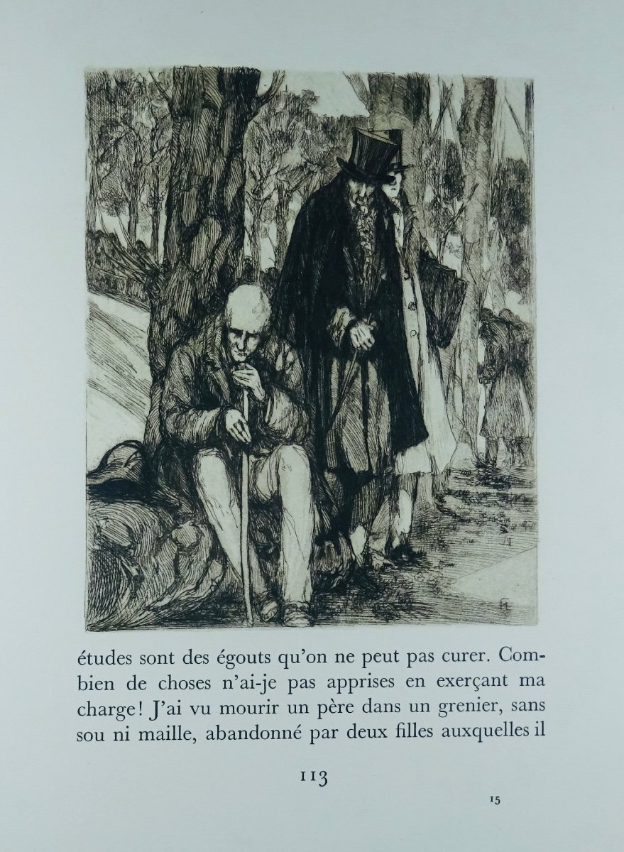 Balzac - Colonel Chabert. Georges Briffaut, 1929, Illustrated By Hertenberger.-photo-8