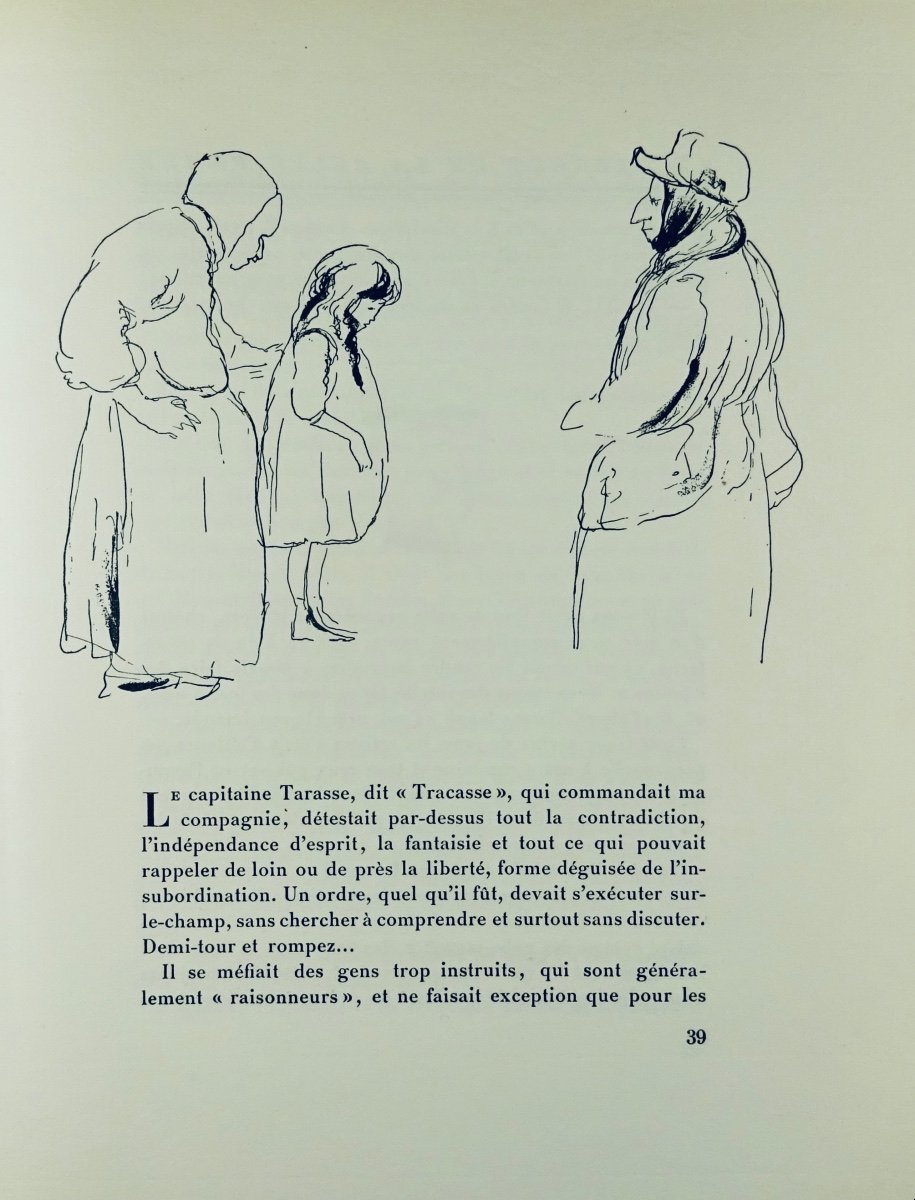 Dorgelès - The Cabaret Of The Beautiful Woman. émile-paul, 1924, Illustrated By Dunoyer De Segonzac.-photo-8