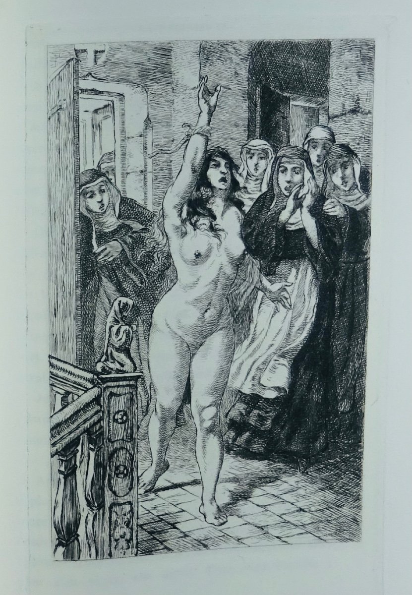  DIDEROT (Denis) - La religieuse. Paris, J. Chevrel, 1916, illustré par VAN MAELE.-photo-7