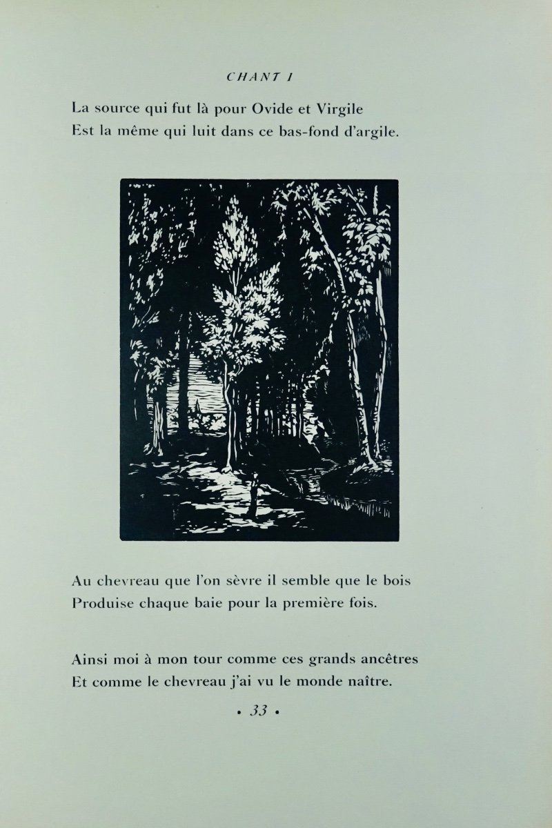 Jammes (francis) - The Christian Georgics. René Kieffer, 1920, Illustrated By Vettiner.-photo-4