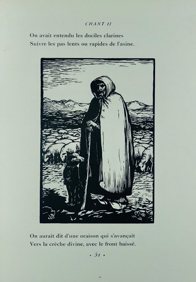 Jammes (francis) - The Christian Georgics. René Kieffer, 1920, Illustrated By Vettiner.-photo-6