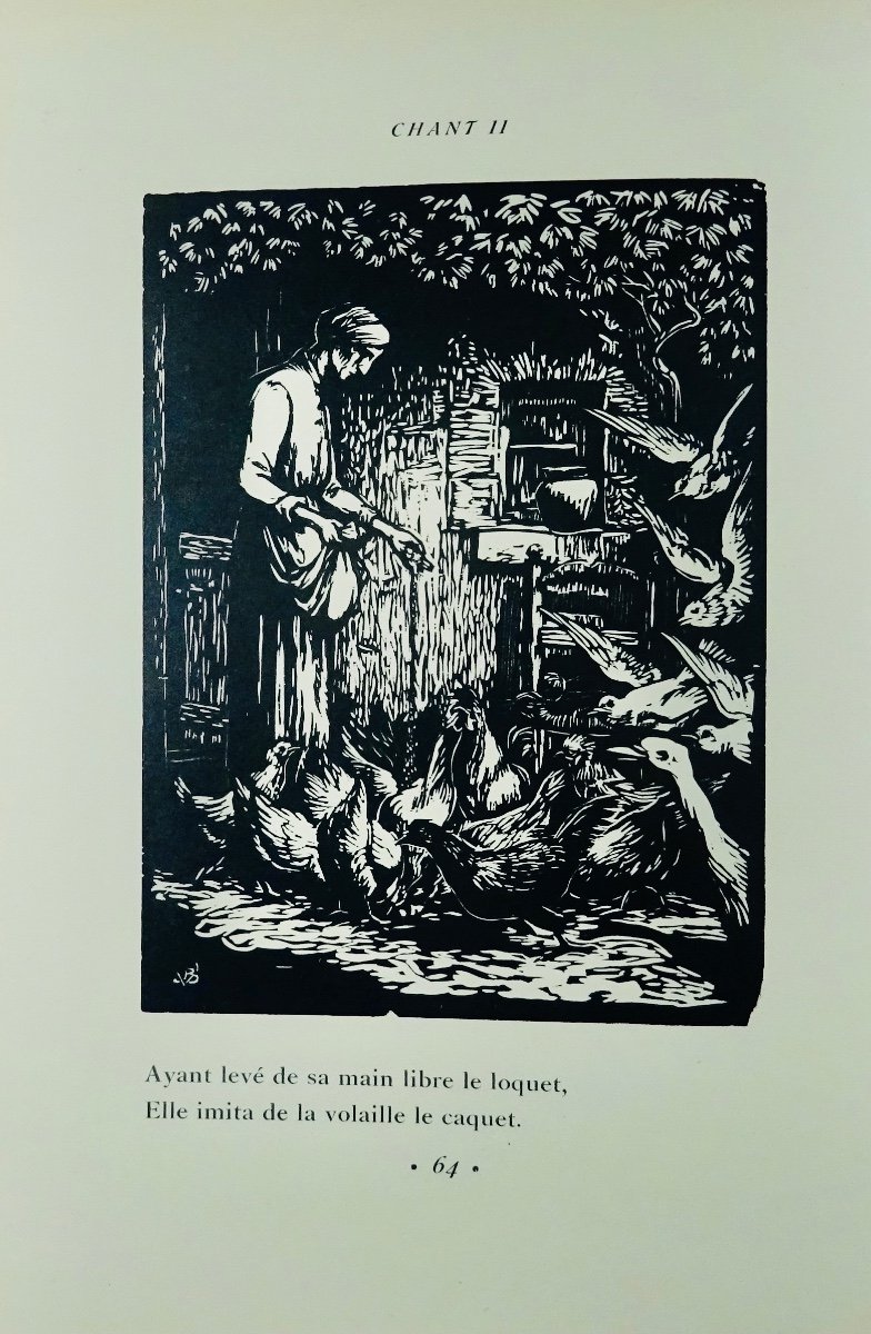 Jammes (francis) - The Christian Georgics. René Kieffer, 1920, Illustrated By Vettiner.-photo-8