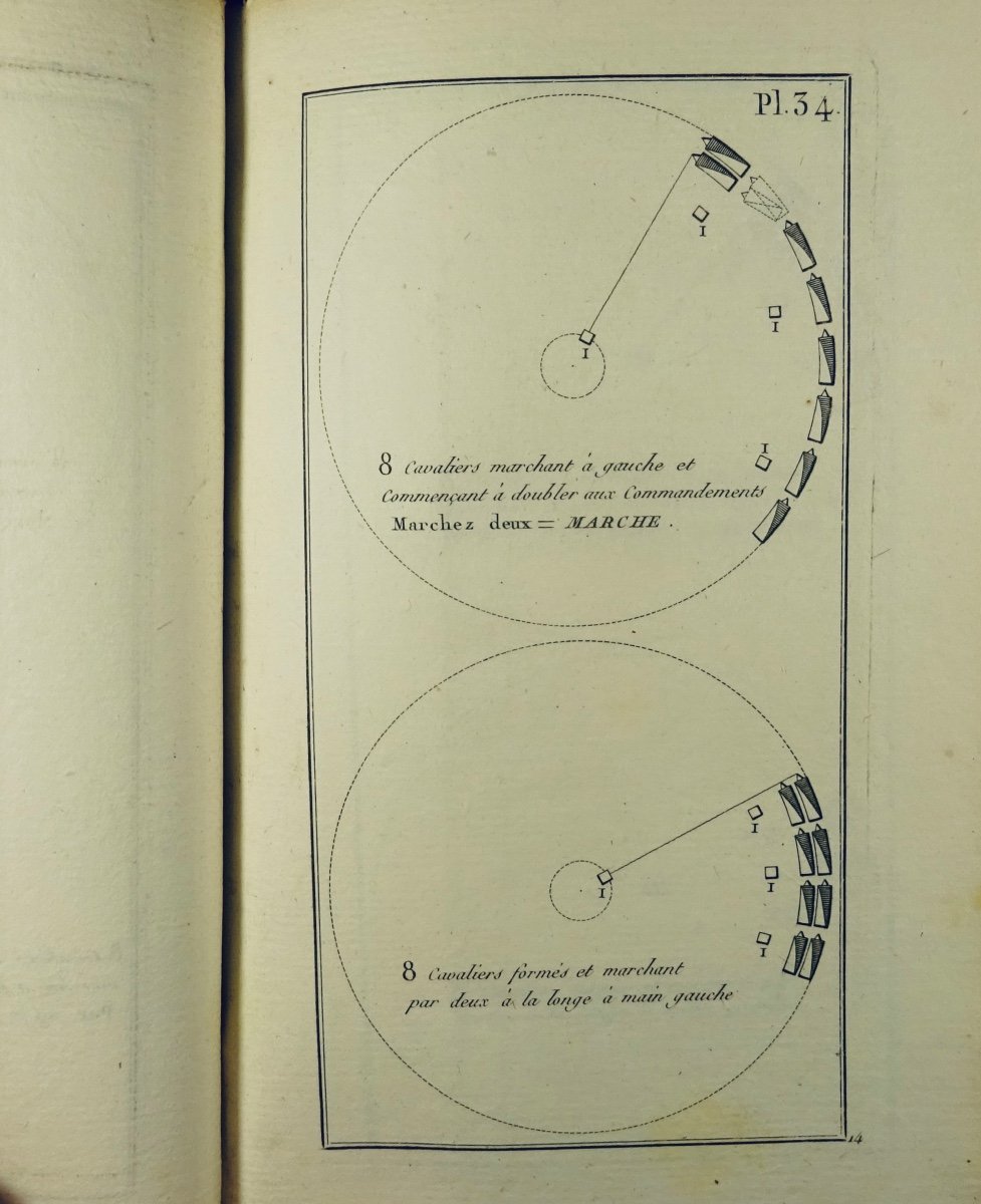 Ordonnance Provisoire Sur l'Exercice Et Les Manoeuvres De La Cavalerie, 1804, Atlas.-photo-2